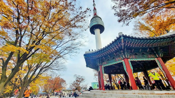 Tham quan tháp Namsan - Biểu tượng nổi tiếng của Hàn Quốc