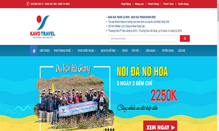 Hướng dẫn đăng ký tour du lịch Cao Bằng của công ty du lịch Khát Vọng Việt