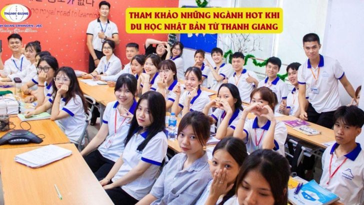 Tham khảo những ngành hot khi du học Nhật Bản từ Thanh Giang