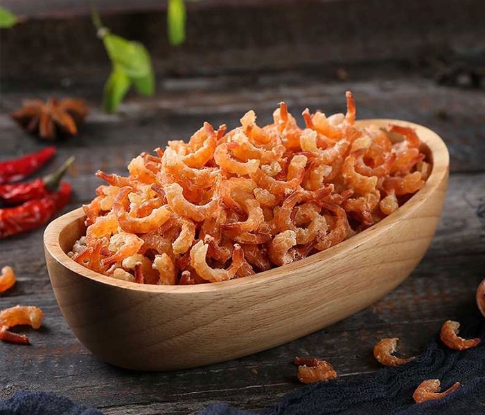 Tôm khô ngon đảm bảo yêu cầu về cả màu sắc, độ khô cho đến hương vị
